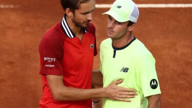 Slika od Paul slavio protiv Medvjedeva za četvrtfinale ATP-a u Rimu