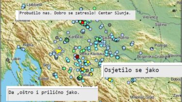 Slika od Potres uznemirio Hrvate: Sve nas je probudio, kratko je treslo i čuo se tutanj i grmljavina