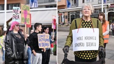 Slika od Poznata zagrebačka aktivistica na Trgu poručila moliteljima: ‘Mole krunicu, sanjaju djevicu’