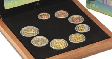 Slika od Službeni set euro kovanica iz Hrvatske kovnice novca- Pula