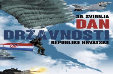 Slika od Svečani program Hrvatske vojske u povodu Dana državnosti