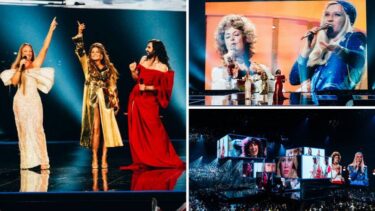 Slika od U ABBA-inu čast ukrstili glasove bivši pobjednici Eurosonga: Pogledajte atmosferu s bine