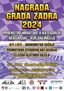 Slika od U organizaciji Auto karting kluba Zadar i Automobilističkog kluba „RTZ“ u nedjelju se organizira Nagrada grada Zadra 2024.