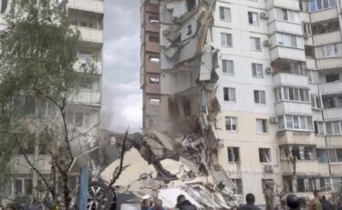 Slika od U ukrajinskom napadu na ruski grad Belgorod oštećene kuće