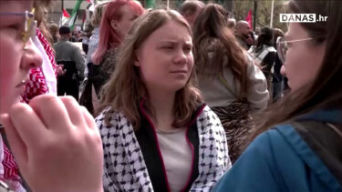 Slika od Veliki prosvjed protiv Izraela na Eurosongu, stigla i Greta Thunberg