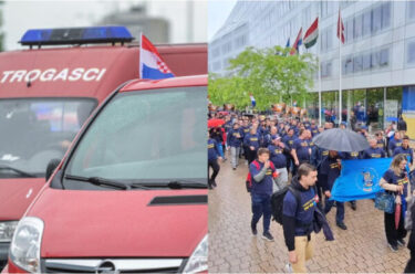 Slika od Veliki prosvjed vatrogasaca u Zagrebu! U 13 sati zasvirat će sirene diljem zemlje, riječki vatrogasci poručili: “Želimo jednakost i dostojanstvo”