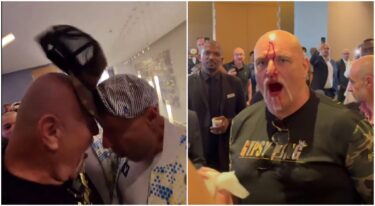 Slika od VIDEO Furyjev otac napao Usikov tim, završio krvavog čela