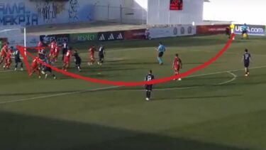Slika od VIDEO Hajdukov biser zabio golčinu iz kornera! Pogledajte remek djelo u stilu velikog Bake