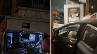 Slika od VIDEO Mladići autom uletjeli u izlog trgovine u centru Zagreba: Suvozač je prevezen u bolnicu