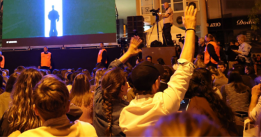 Slika od VIDEO Ovako se Zagrepčani zabavljaju uz prijenos Eurosonga, neki i zaplesali