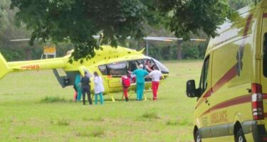 Slika od VIDEO Radnika u Puli stresla struja, helikopterom ga prevezli u riječku bolnicu