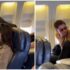 Slika od VIDEO Tip u avionu stavio noge pored putnice, pogledajte kako mu se osvetila