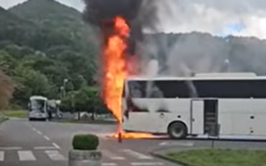 Slika od VIDEO: Zapalio se autobus koji je prevozio na izlet učenike pulske škole