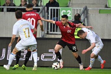 Slika od Albanija pobijedila u posljednjem testu prije Eura, nastupila dva dinamovca