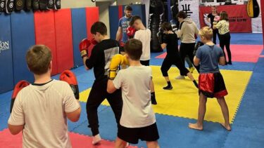 Slika od Besplatna škola kick boxinga za djecu u Zagrebu u Leon Gymu