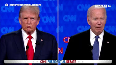 Slika od Biden se bori pod Trumpovom paljbom neistina na prvoj raspravi