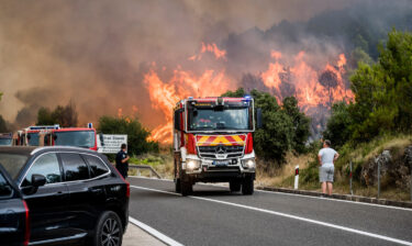 Slika od Buknuo veliki požar na Cresu: Na teren poslane sve raspoložive snage