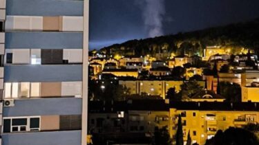 Slika od FOTO Požar na Marjanu u Splitu, izazvala ga pirotehnička raketa