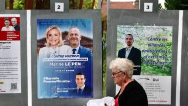 Slika od Francuzi na izborima: Le Pen uvjerena u apsolutnu većinu, Macron želi povećati većinu