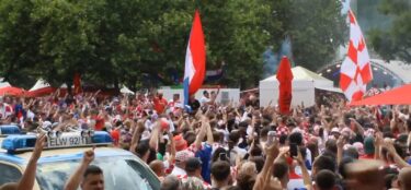 Slika od Hrvatski navijači pohrlili u Hamburg na derbi protiv Albanije: ‘Očekujemo jaku borbu na tribinama’