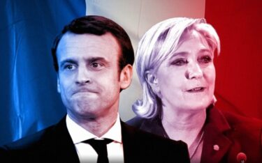 Slika od Le Pen potukla Macrona na europskim izborima