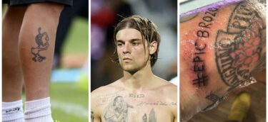 Slika od Nekima su se rugali, a jedna je prozvana i najružnijom kod poznatih: Ovo su tetovaže naših nogometaša