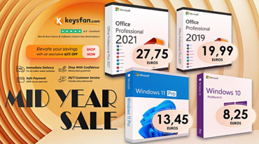 Slika od Rasprodaja na Keysfanu: Trajne licence Microsoft Officea 2021 i Windowsa 11 već od 10 €!
