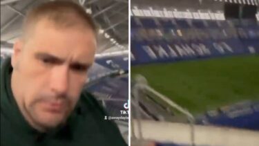 Slika od VIDEO Englez se nakon susreta sa Srbijom probudio u 4 ujutro na stadionu: Napio se i zaspao!