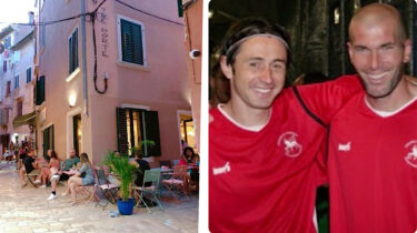 Slika od Antonio Franja, wunderkind hrvatskog nogometa, danas radi kao konobar u rovinjskom kafiću Villa Tre Porte