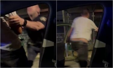 Slika od Dramatična snimka uhićenja kod Karlovca: Mladić pokazao ‘srednjak’ policiji, nastao je kaos