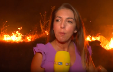 Slika od Dramatični prizori u Podgori: ‘Gdje god se okrenete požar’; Reporterka otkrila detalje potresnog razgovora