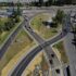 Slika od FOTO: Pogledajte kako iz zraka izgleda nova regulacija prometa na zagrebačkom mostu