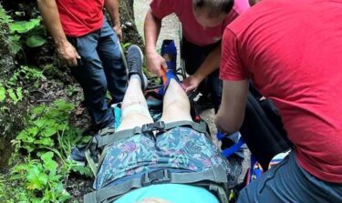 Slika od HGSS spasio ženu koja je pala u kanjon Kamačnik: ‘Ekipa od pet članova brzo je reagirala’