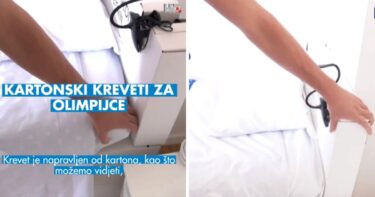 Slika od Hrvatski vaterpolist pokazao kako izgledaju antiseks kreveti na Olimpijskim igrama