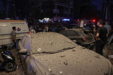 Slika od Izrael potvrdio: Napali smo Bejrut! Najmanje jedna eksplozija odjeknula libanonskom prijestolnicom