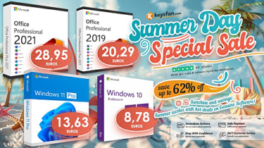 Slika od Keysfan ljetna rasprodaja: Prilika da nabavite Windows 11 po 11€ i Office2021 po 17€!