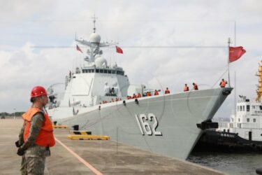 Slika od Kina i Rusija započele pomorske vojne vježbe u Južnom kineskom moru