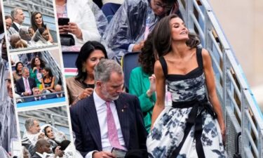 Slika od Kiša nije pokvarila dobro raspoloženje: Španjolski kralj nije skidao pogled s lijepe Letizije