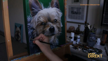 Slika od Ljudi su spremni dati 20 tisuća dolara za portret psa. Direkt razgovarao sa slikaricom kod koje se čeka na red