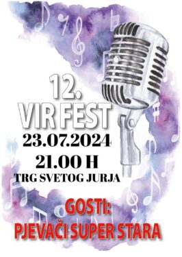 Slika od Na pozornici Virskog ljeta održava se Vir fest, natjecanje mladih pjevača iz cijele Dalmacije