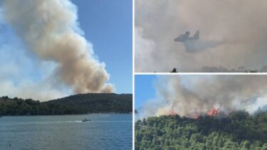 Slika od Nevjerojatno! Dronom snimao gašenje požara na Murteru pa time poremetio let kanaderima