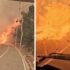 Slika od Nova snimka s požarišta kod Tučepa, vatrogasci prolaze kroz vatru. “Bože, pomozi!”