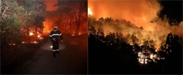 Slika od Ovo su najdramatičnije snimke požara kod Tučepa: ‘Ne možemo ništa, kolege čuvajte se’