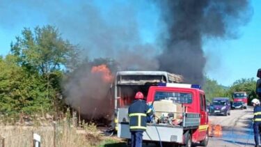 Slika od Planuo autobus kod Trogira. Iz Promet Splita: ‘Naša tvrtka kontinuirano radi na sigurnosti’