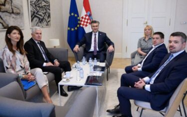 Slika od Plenković i Čović razgovarali o nastavku EU puta i ravnopravnosti naroda u BiH