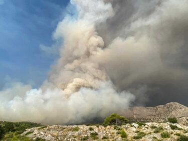 Slika od Požari bukte i kod Vrsina i Pakoštana, vatrogasci stižu iz cijele Hrvatske: ‘Čeka nas duga noć’