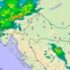 Slika od Radarske snimke pokazuju veće nevrijeme: Kreće se prema Hrvatskoj, upaljen meteoalarm