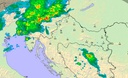 Slika od Radarske snimke pokazuju veće nevrijeme: Kreće se prema Hrvatskoj, upaljen meteoalarm
