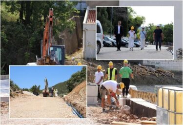 Slika od Radovi na izgradnji dvosmjerne ceste Tamarić napreduju prema planu