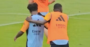 Slika od Rüdiger muči Endricka na treninzima. Marca: Stalno viče na njega nakon duela